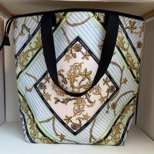 Victoria's Secret Nautical Baroque Insulated Tote Bag.